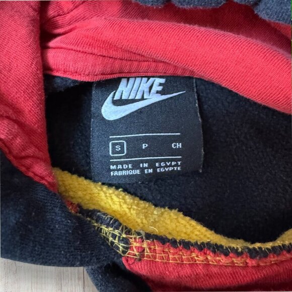 Nike Colorblock Hoodie Small Retro Multicolor Pullover “Sport Shoe of Champions” - Picture 3 of 3